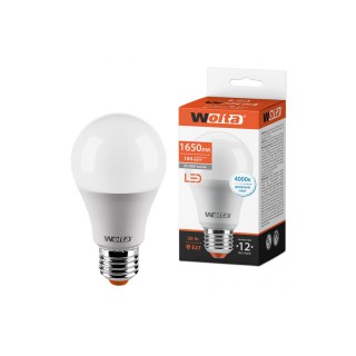 Лампа WOLTA Led 25S65BL20E27 20Вт E27 4000К А60 (787) (Уценка)