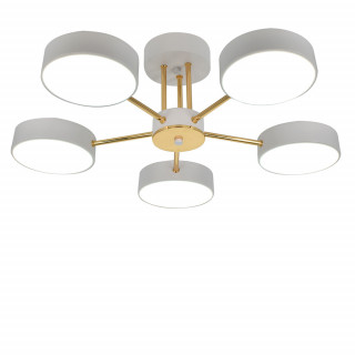 Люстра ESCADA 10262/5 LED*64W White/Gold