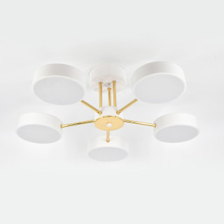 Люстра ESCADA 10262/5 LED*64W White/Gold