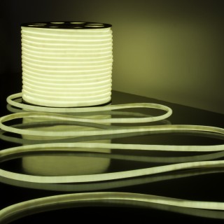 Гибкий NEON LS003 9.6W 144Led IP67 16mm круглый, 6500K хол. белый 50м.
