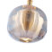 Светильник подвесной Crystal Lux BOX SP1 GOLD/AMBER 1272/201
