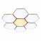 Светильник потолочный 3303.6804-6+1-785/750/130 White/Gold