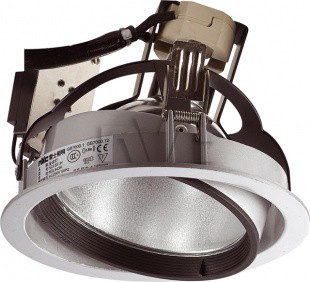 Встраиваемый светильник под металлогалоген.лампу  NDL651H 18 G12 150W серебр.