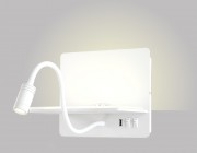 Бра Crystal Lux 1400/446 CLT 226W250USB WH