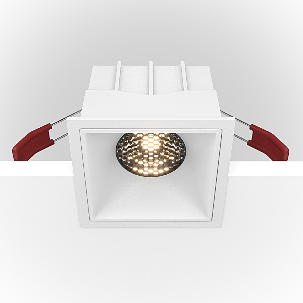 Встраиваемый светильник Maytoni DL043-01-15W3K-SQ-W