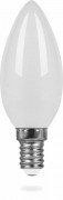 Лампа  FERON LB-66 4LED(7W) 230V E14 2700K матовая (547)