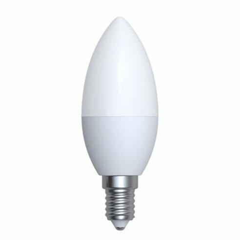 Светодиодная лампа MAYSUN "Свеча" CD-4.5W E14 бел.тепл. матовая