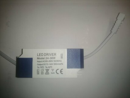 Драйвер AURA 24-36W 72-144V 300mA