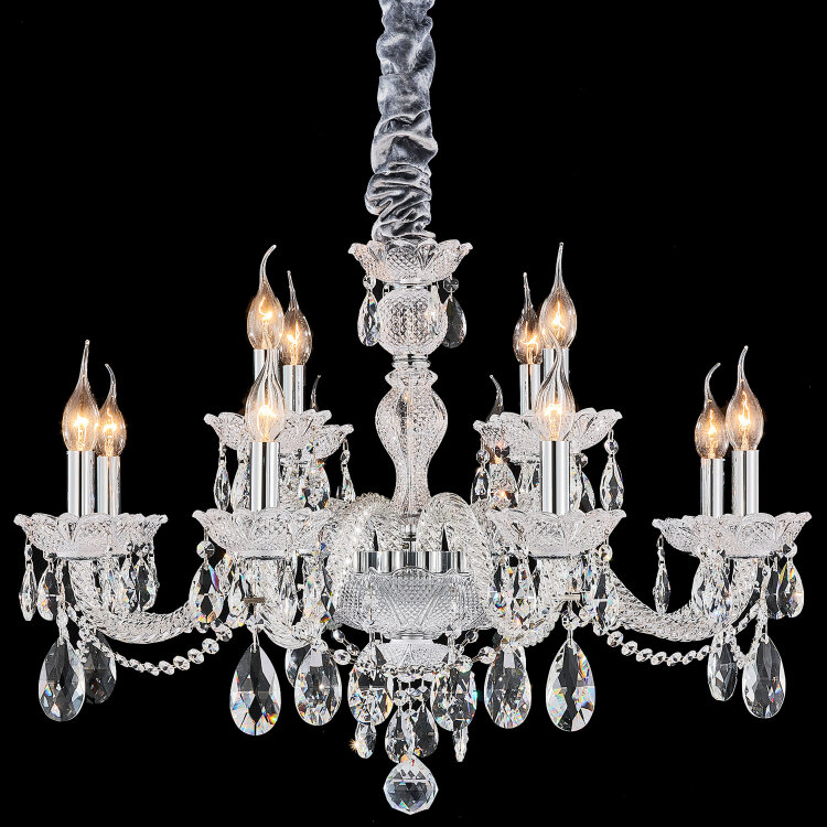 Люстра SNEHA (ILLUMICO) IL2065-8+4PBC-25 ELITE