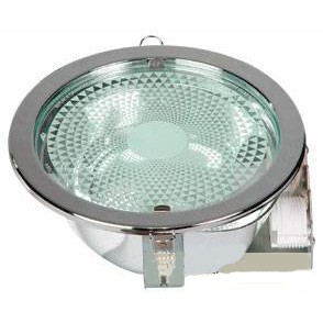 Светильник гориз. под эн./сб. лампу литье 2*15W 4000K E27 D=180; H=105 MH1021 6" Chrome