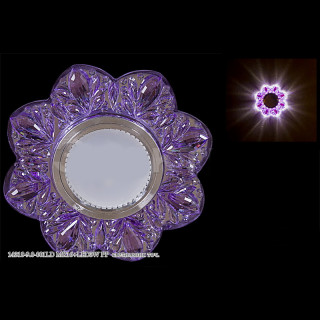 Светильник встраиваемый  SNEHA 14318-9.0-001LD MR16+LED3W PP