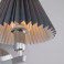 Настенный светильник с декоративным абажуром  Eurosvet 60136/1 хром/графит