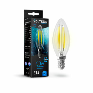 Лампа светод. Voltega Crystal Graphene  Candle 9W 4000K E14 7135