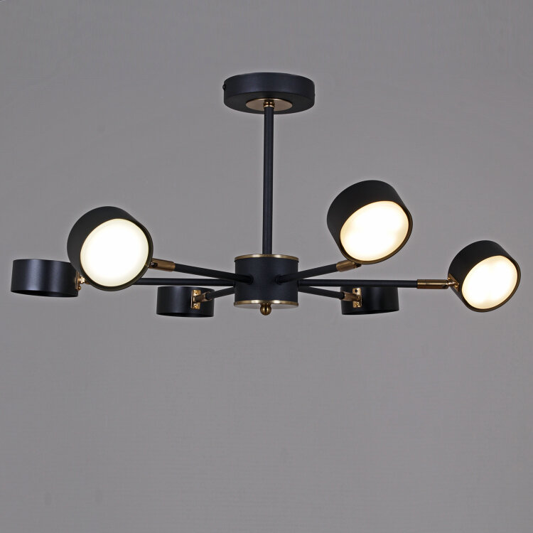 Люстра  SNEHA  06660-0.3-06 BK+COP GX53