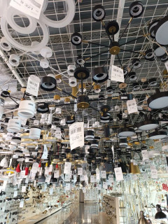 Люстра  SNEHA  06660-0.3-06 BK+COP GX53