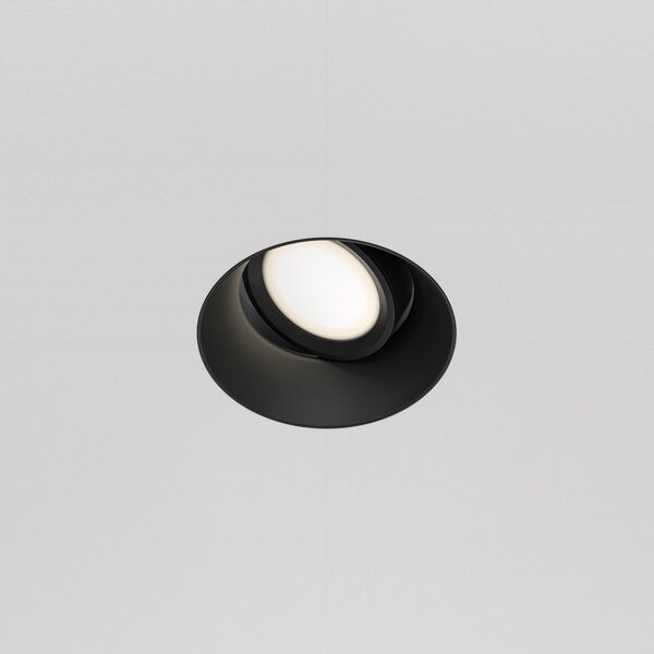 Встраиваемый светильник Dot GU10 1x50Вт Maytoni Technical DL042-01-RD-B