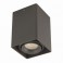 Donolux Светильник накладной, GU10, IP20, Блест. черный, D93х93х120 мм,DL18611/01WW-SQ Shiny black