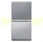 ABB Zenit Накладка для 1-го суппорта/разъема 2 мод. Серебро