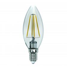 Лампа светодиодная  Uniel LED-C35-13W/3000K/E14/CL PLS02WH серия Sky форма 