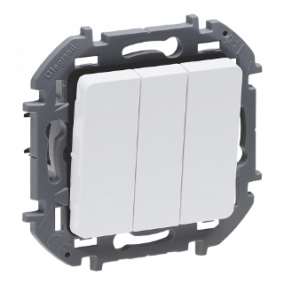 Legrand INSPIRIA Белый Выключатель 3-кл.винтовые клеммы 10АХ 673540