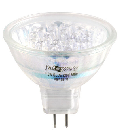 Лампа Jazzway P LED MR16 GREEN 1,5w/18LED 230/50