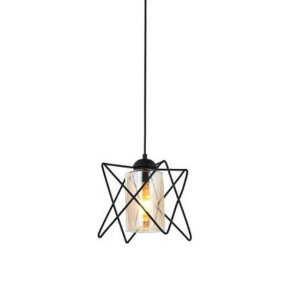 Подвес AURA  C1379-1 BK+BK+BR E27