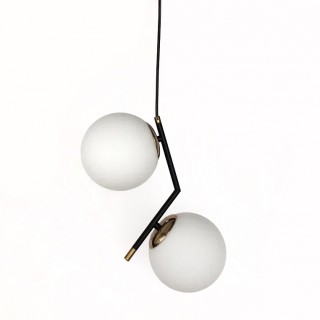 Подвес AURA 73823/2 CU+BK