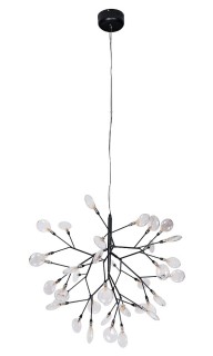 Светильник подвесной Crystal Lux EVITA SP36 BLACK/TRANSPARENT 1690/236