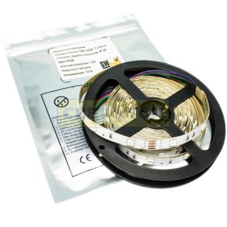 Лента светодиодная SWG530-12-7.2-RGB-M | 12В | 30SMD*5050 | 7,2W/m | RGB | IP20