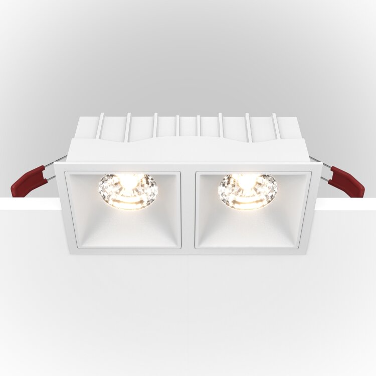 Встраиваемый светильник Alfa LED DL043-02-15W3K-D-SQ-W