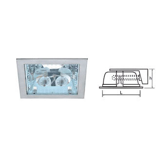 Светильник COMTECH 226 32 12 2*26W; G24q3; H=130; 185x185