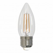 Лампа светодиодная  Uniel LED-C35-9W/3000K/E27/CL/DIM GLA01TR серия Air форма "свеча"
