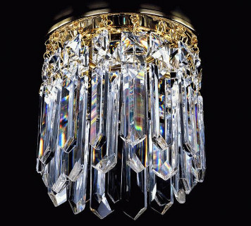 Встраиваемый светильник Artglass Спот 13  никель (120*105ммм)