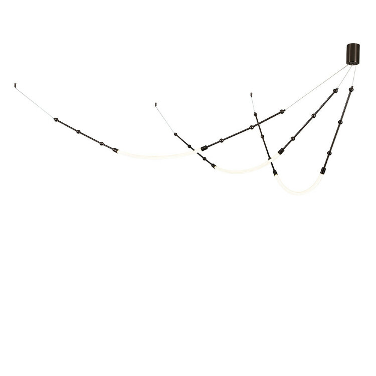 Люстра Indigo Corda 14010/3P Chrome V000061L