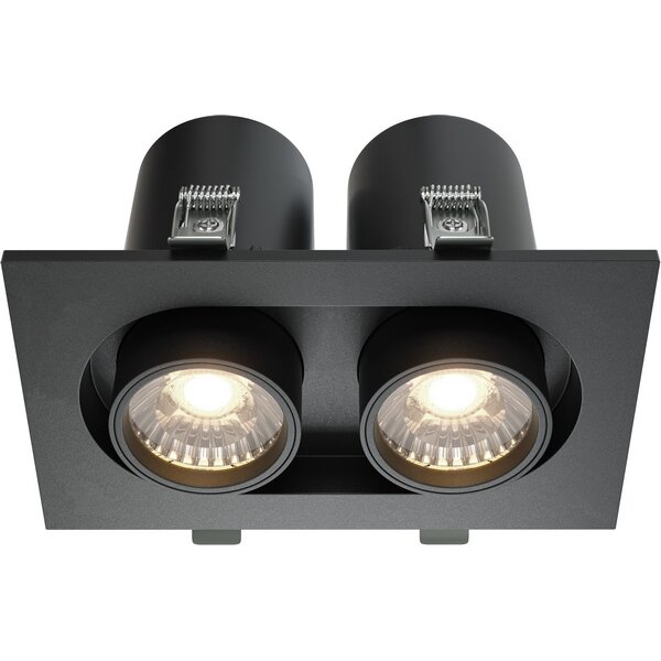 Встраиваемый светильник Hidden 4000K 2x10W 36° LED Maytoni Technical DL045-02-10W4K-B