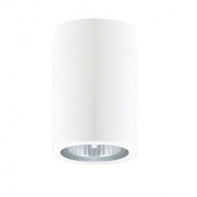 Donolux Светильник накладной, алюминий, неповоротный,max 50w GU10 D 70 H 110, белый,N1594-White