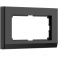 Werkel Stark Рамка для двойной розетки Черный W0081808 (WL04-Frame-01-DBL-black)