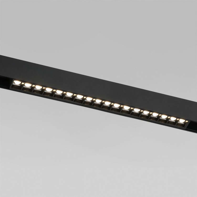 Трековый светодиодный светильник Elektrostandard Slim Magnetic SL03 18W 4200K (черный) 85006/01