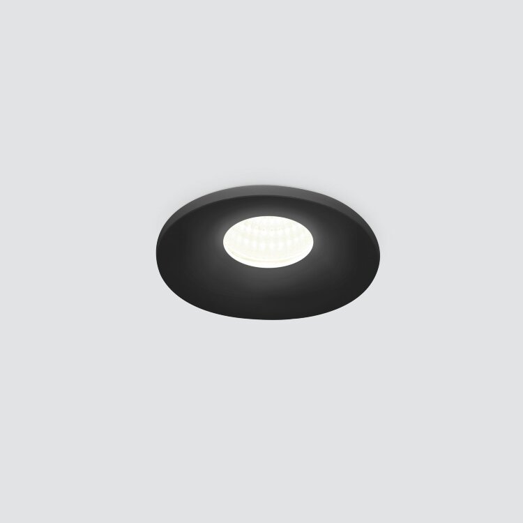 Светильник встраиваемый светодиодный Elektrostandard 15270/LED 3W 4200K BK черный