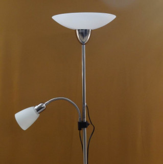 Торшер AURA  F98700/1L SN Никель