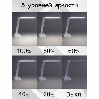 Настольная лампа CITILUX CL803080 Ньютон белый USB