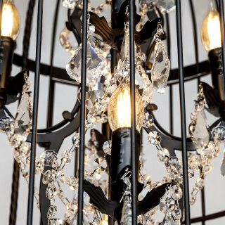 Подвесная люстра LOFT IT Vintage birdcage LOFT1891/12