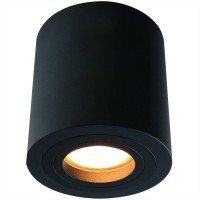 Divinare Потолочный светильник Galopin  1X50W GU10,черный алюминий.1460/04 PL-1