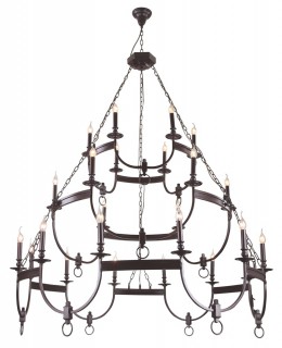 Люстра Crystal Lux SUERTE BROWN SP12+6+6 3110/324