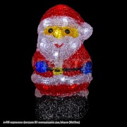 A-905 акриловая фигурка 3D светодиодная "Дед Мороз" (20*12)