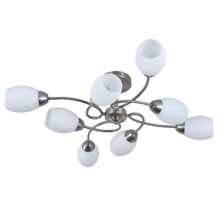 Люстра ESCADA 150007/8R E27*60W Satin nickel ES0000067
