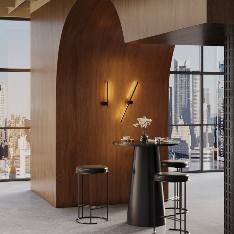 Настенный светильник Maytoni Rotera MOD432WL-L9B3K