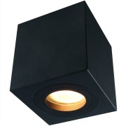 Divinare Потолочный светильник Galopin  1X50W GU10,черный алюминий.1461/04 PL-1