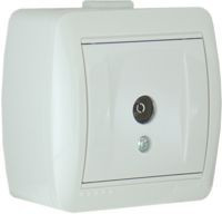 Розетка LEZARD NATA 710-0200-129 ТВ проходная белый