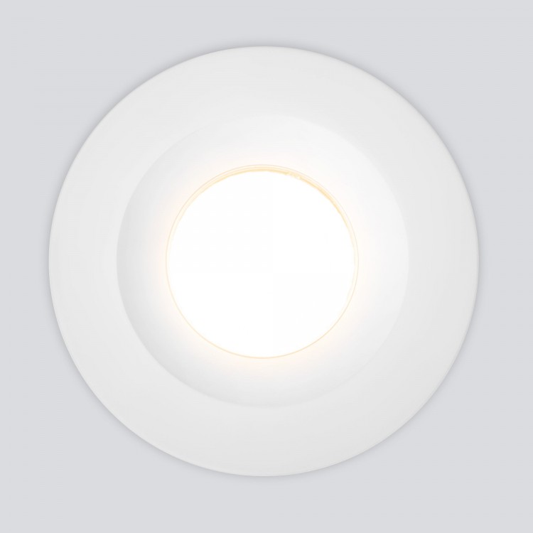Встраиваемый светодиодный влагозащищенный светильник IP54 Elektrostandard Light LED 3001 (35126/U) белый